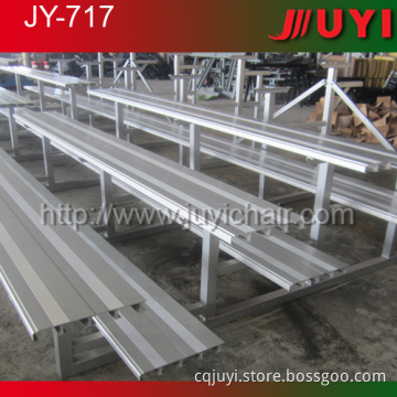 JY-717 Factory Price Metal Outdoor bleachers folding aluminum bleachers Gym grandstand bleachers aluminum bleacher